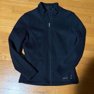 Spyder Black Ribbed Jacket